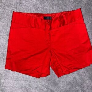 The Limited High Waist Red Women's Shorts